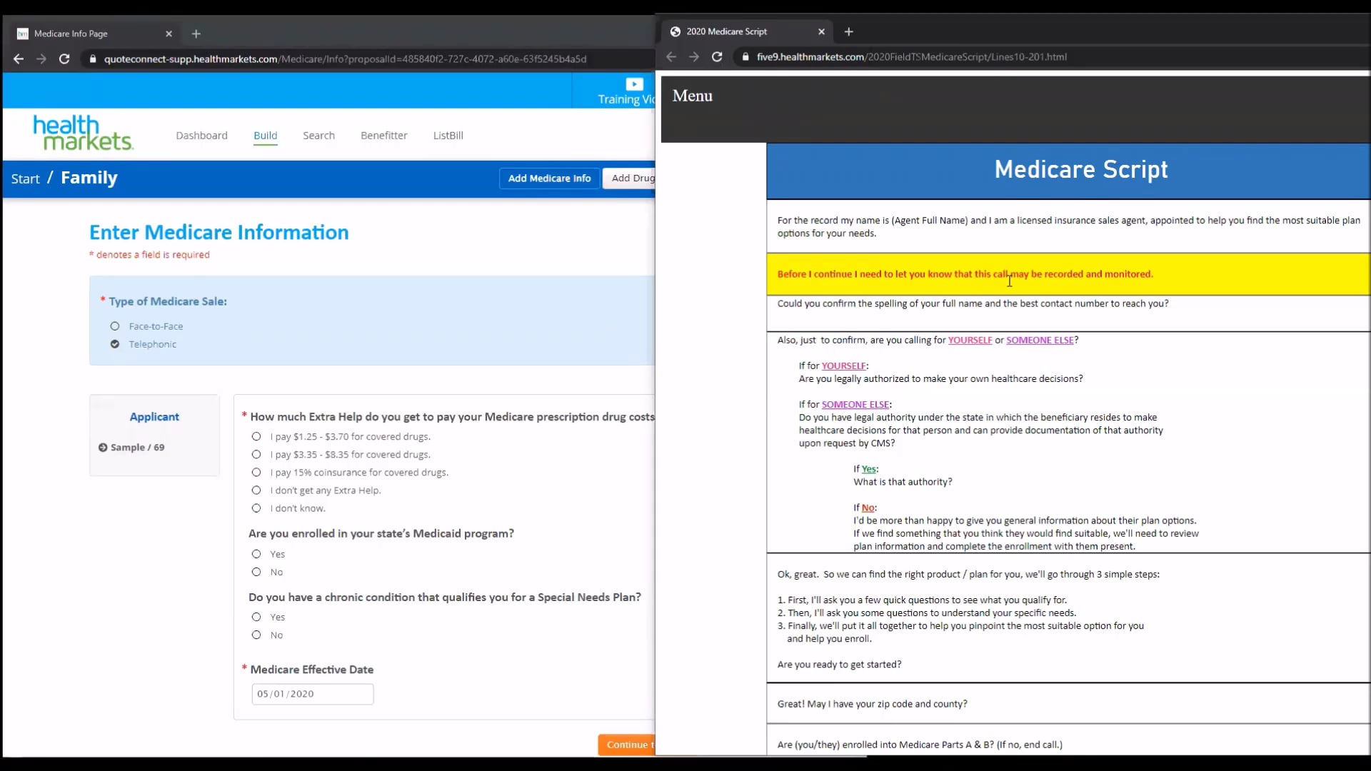 Medicare Telephonic Enrollment Process_w CMS Stmt_TRK-MedTelEnrollDemo ...