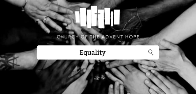 Equality: Galatons 3:28 I Claudia Allen I March 27, 2021