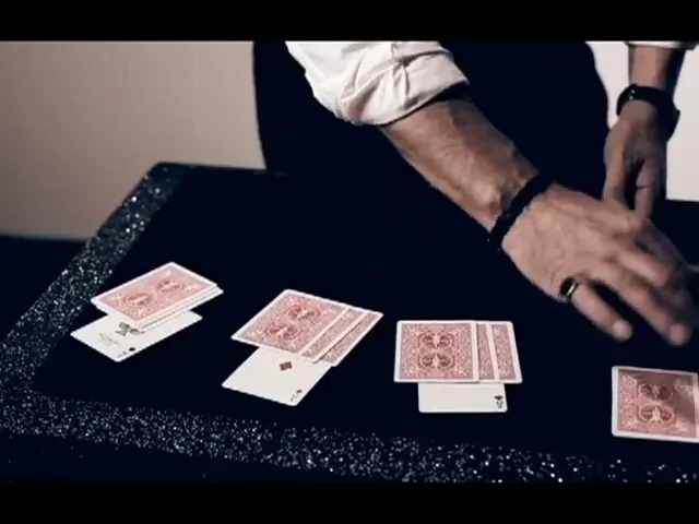 アルティメイト・マクドナルドエース｜カードマジック,変化・移動や