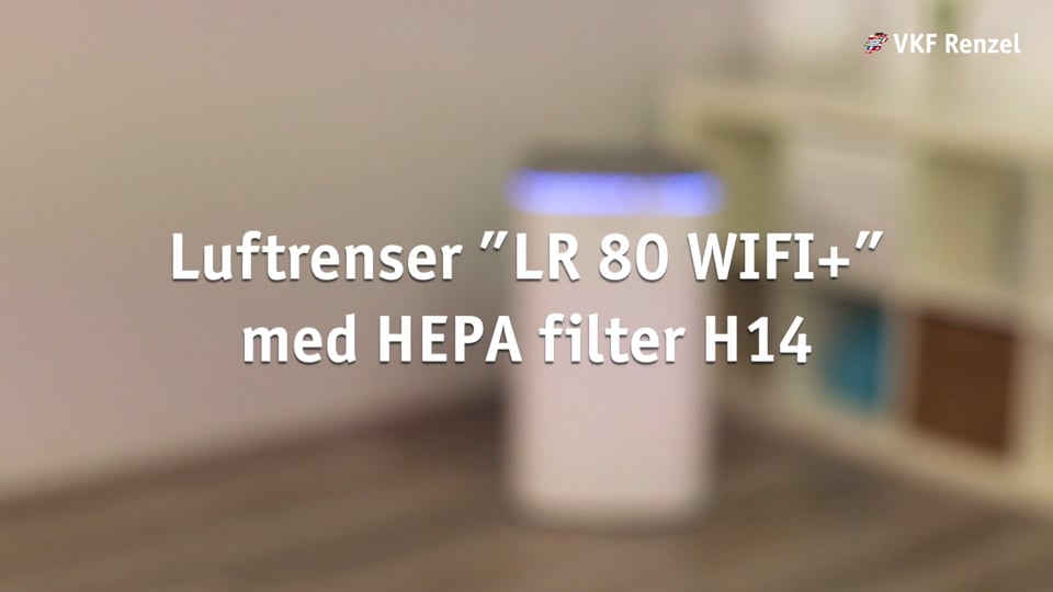 10-0537-34 Luftreiniger „LR 80 Wifi+“ mit HEPA Filter H14