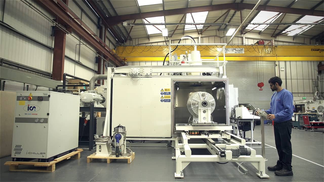 150kV Electron Beam Welding Machine on Vimeo