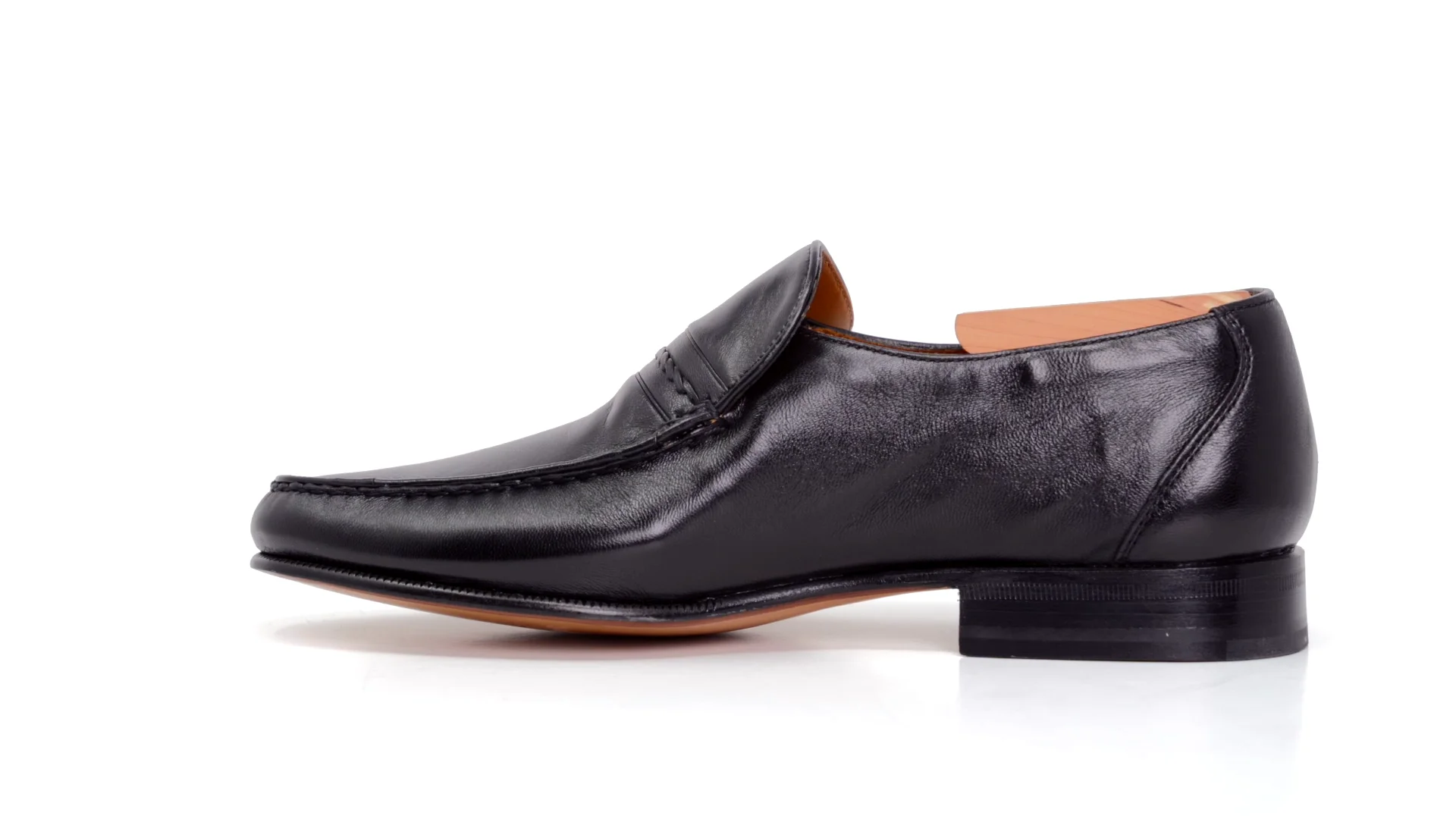 Stemar Nappa Leather Loafers WIDE | MensDesignerShoe.com display picture 1
