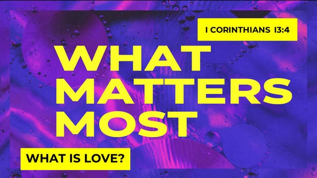 What Is Love?
