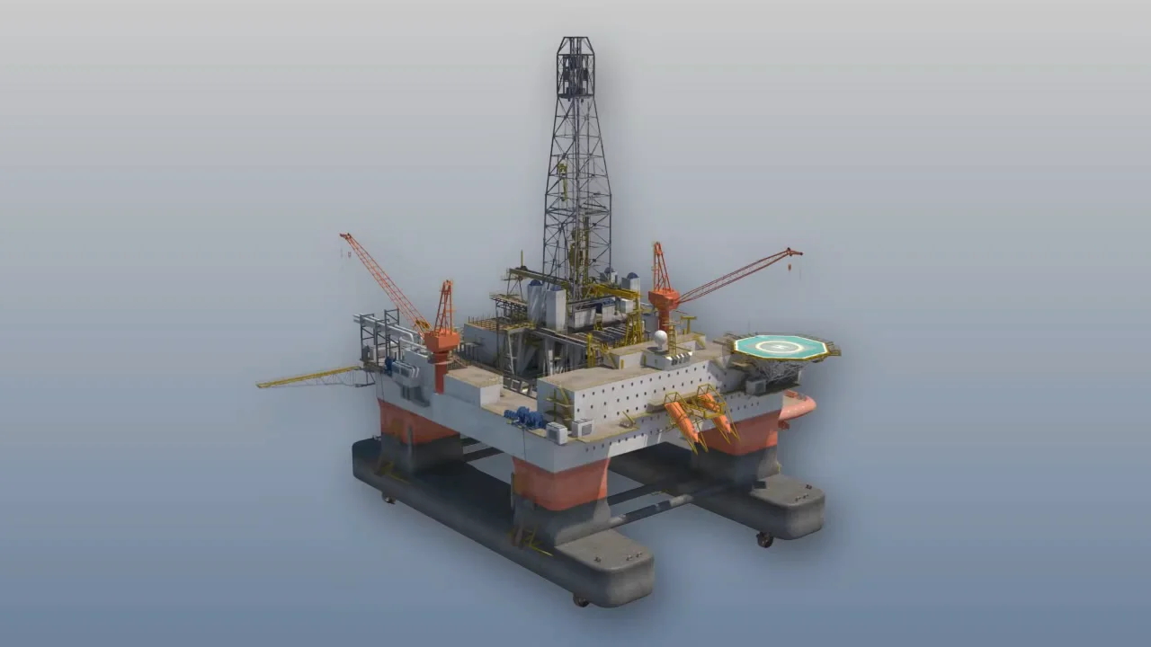 3D Oil Rig Render & Animation on Vimeo