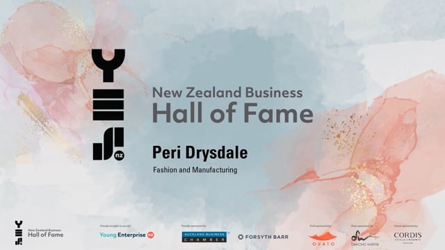 Peri Drysdale - NZ Business Hall of Fame.mp4