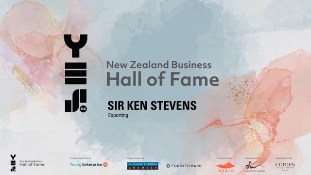 Sir Ken Stevens - NZ Business Hall of Fame.mp4