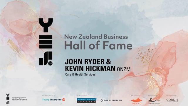 John Ryder & Kevin Hickman - NZ Business Hall of Fame.mp4