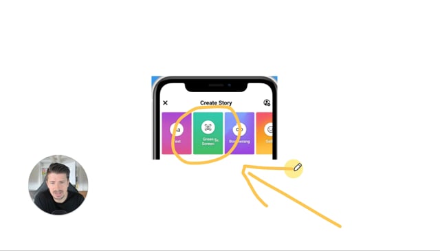 Neue Funktion für FB Stories