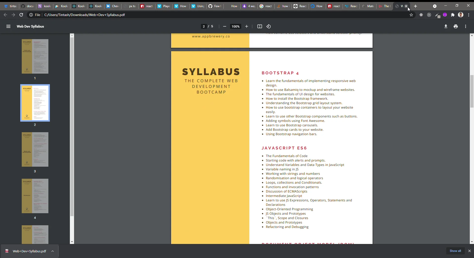 The Complete 2021 Web Development Bootcamp on Vimeo