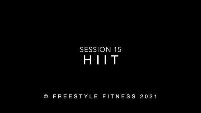 Hiit: Session 15