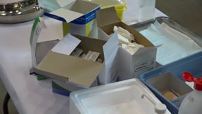 Comença la vacunació massiva contra la Covid a la Sala Polivalent