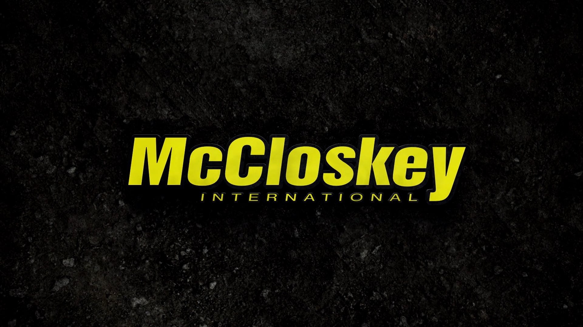 McCloskey International - 14C Trailer.