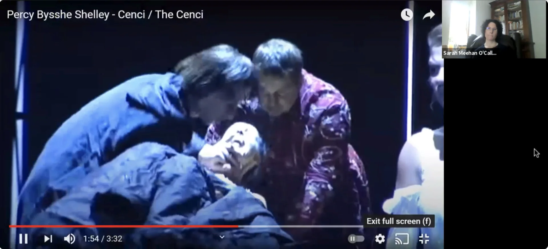 Webinar The Incest Taboo and Theatrical Adaptations - From Oedipus to Modernity with Dr Sarah Meehan-O’Callaghan  