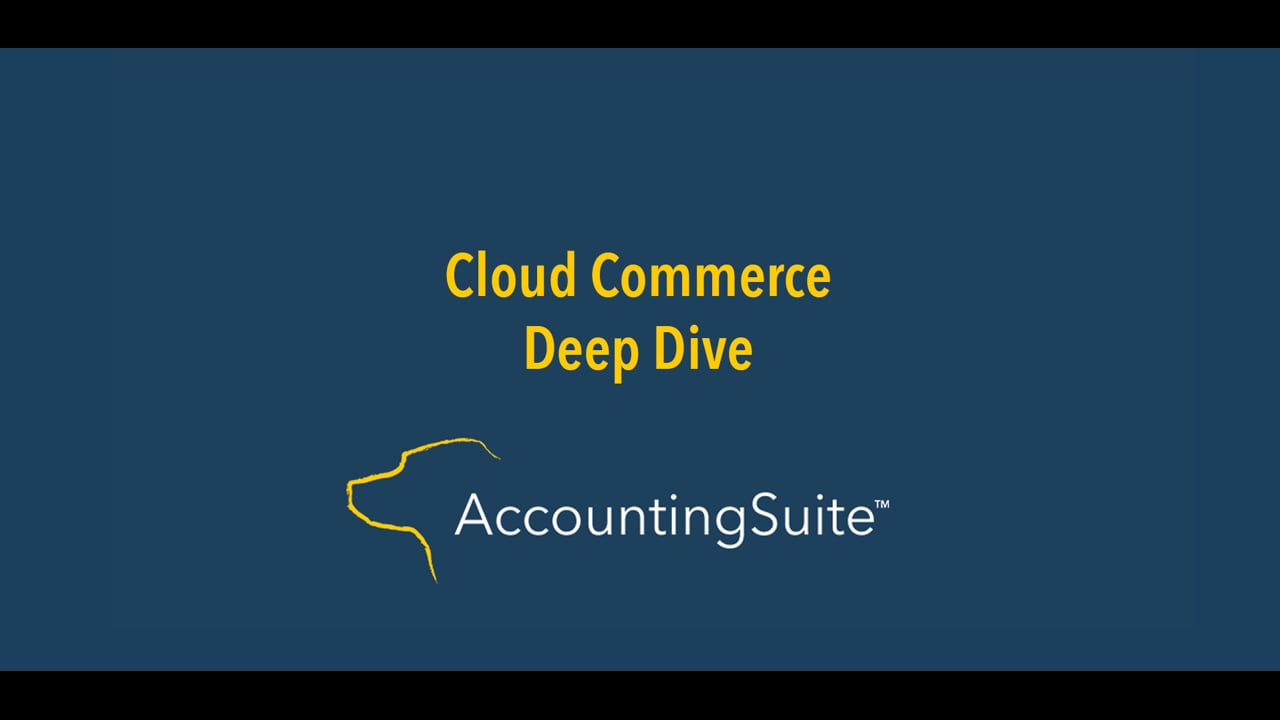 Cloud Commerce Deep Dive