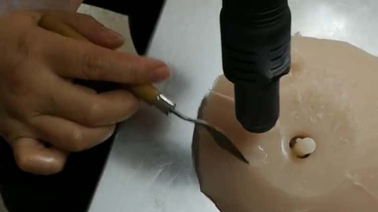 How to repair a TPE sex doll tear on Vimeo