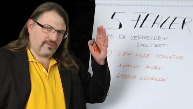 Die 5 häufigsten Fehler bei der Buchhaltung