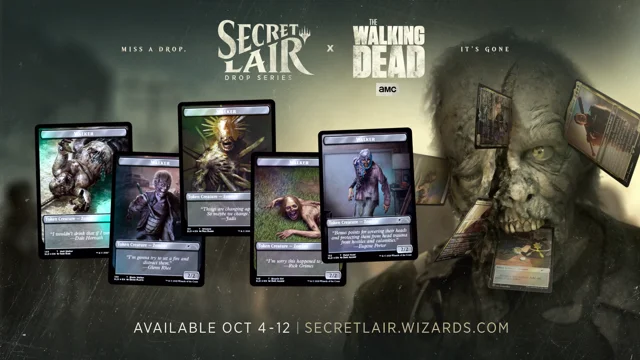 Secret Lair x The Walking Dead | Walker Tokens (Capacity + Wizards of the  Coast)