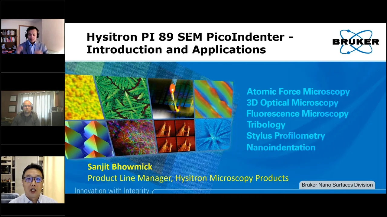 Hysitron PI 89 SEM PicoIndenter