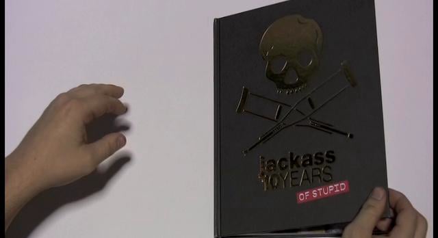 Jackass: 10 Years of Stupid Bookflip