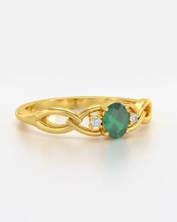 Video: Anelli Oro Acquamarina diamanti