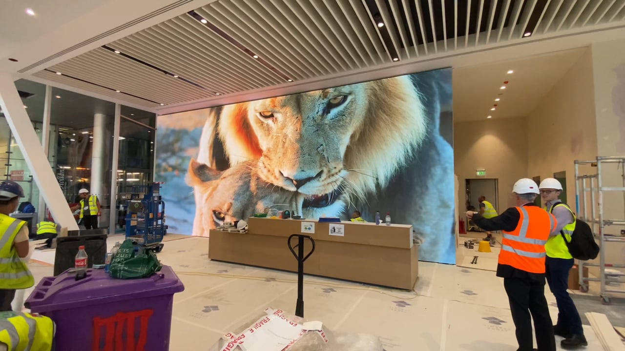 Citypoint LED Screen Installation