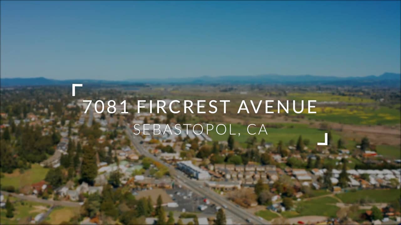 7081 Fircrest Ave, Sebastopol, CA┃Amee Sas┃Vanguard Properties on Vimeo