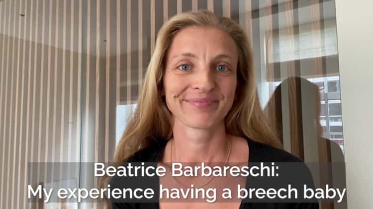 Beatrice Barbareschi My experience having a breech baby