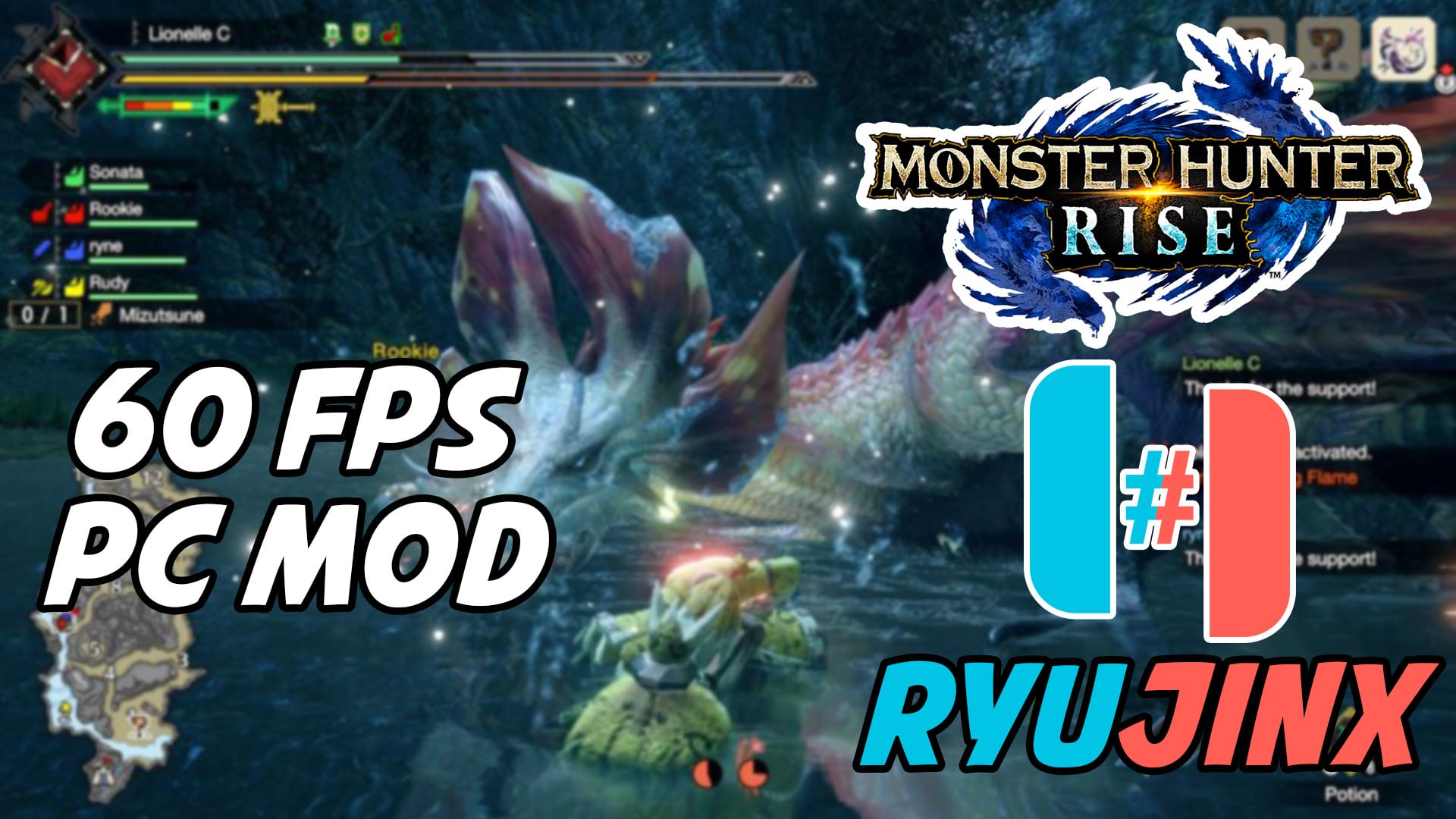 60FPS MOD Monster Hunter Rise Ryujinx PC Download on Vimeo