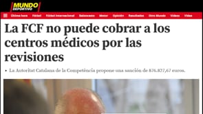 Reaccions al nou problema que podria tenir la FCF