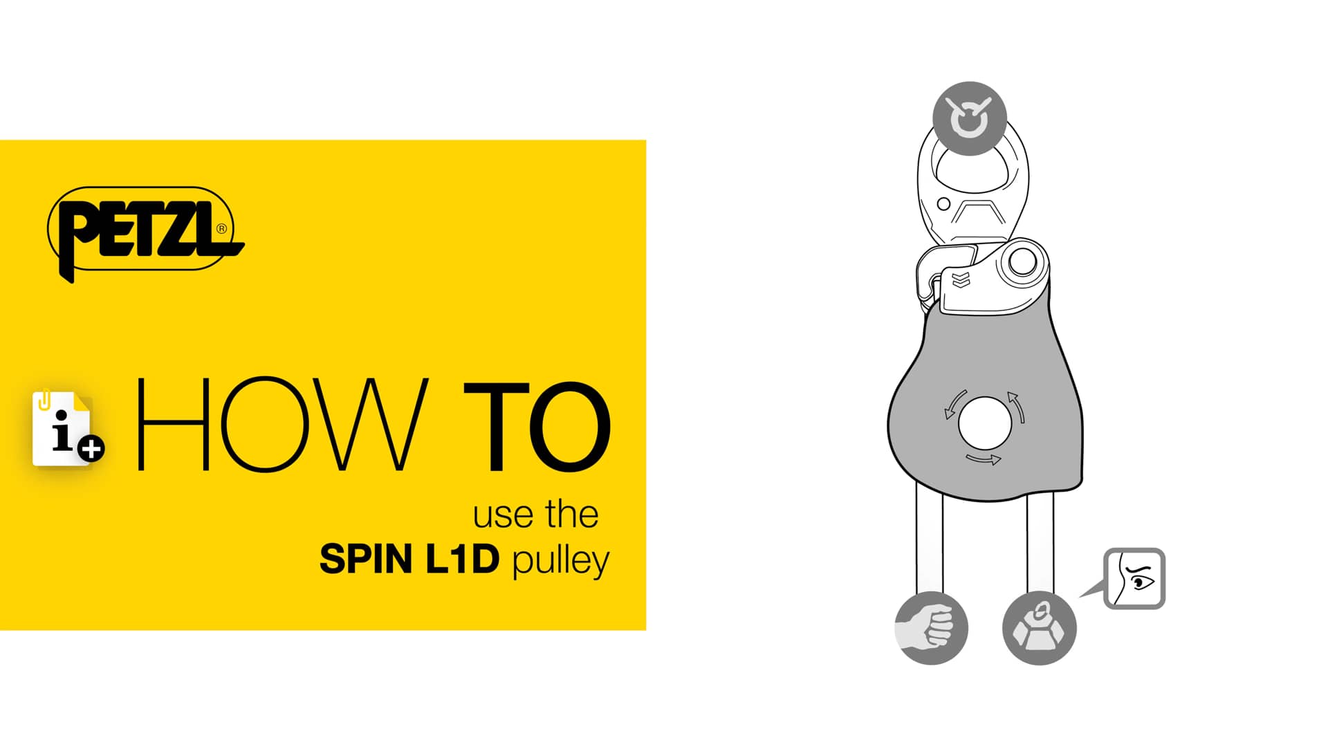 HOW TO Use the SPIN L1D pulley on Vimeo