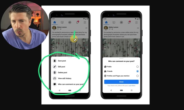 Neue Funktion: Kommentar Kontrolle am Profil