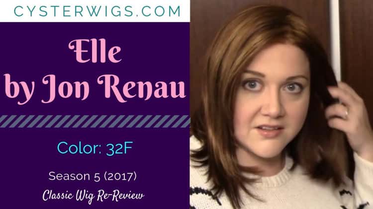 CysterWigs Wig Re Review Elle by Jon Renau Color 32F S5E465 2017