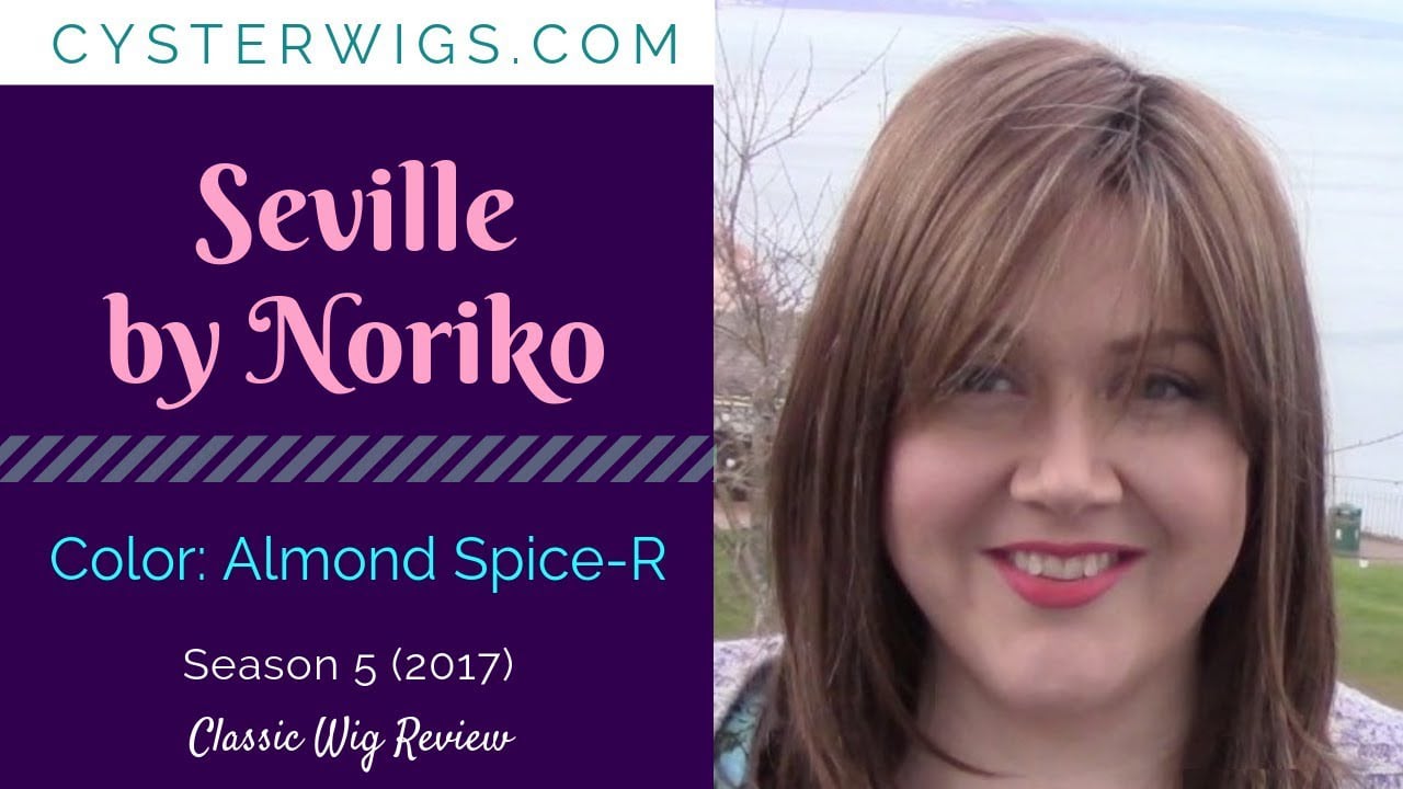 CysterWigs Wig Re review Seville by Noriko Color Almond Spice R S5E494 2017