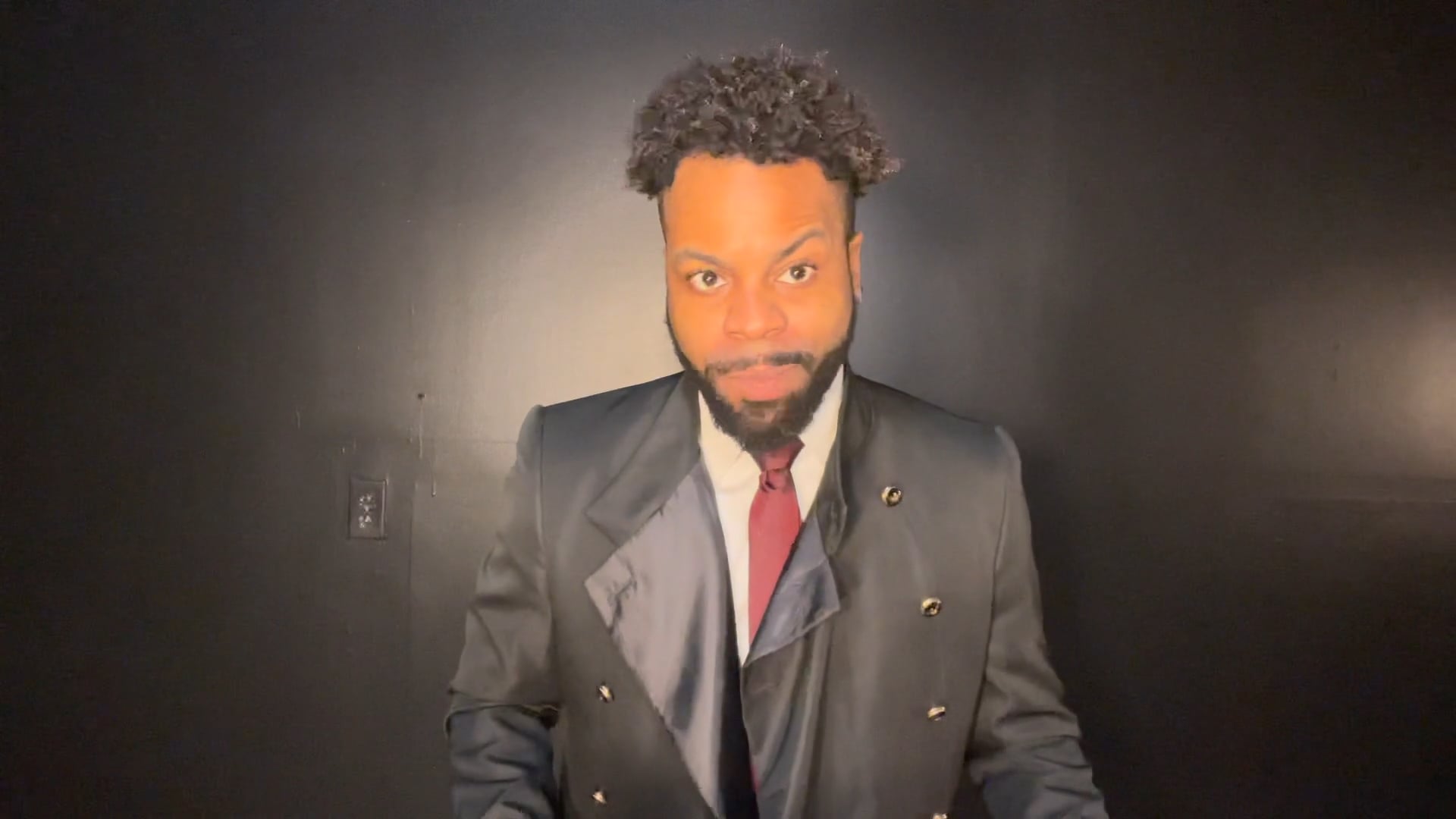 Gerrin Delane Mitchell performs a monologue from "Bootycandy"