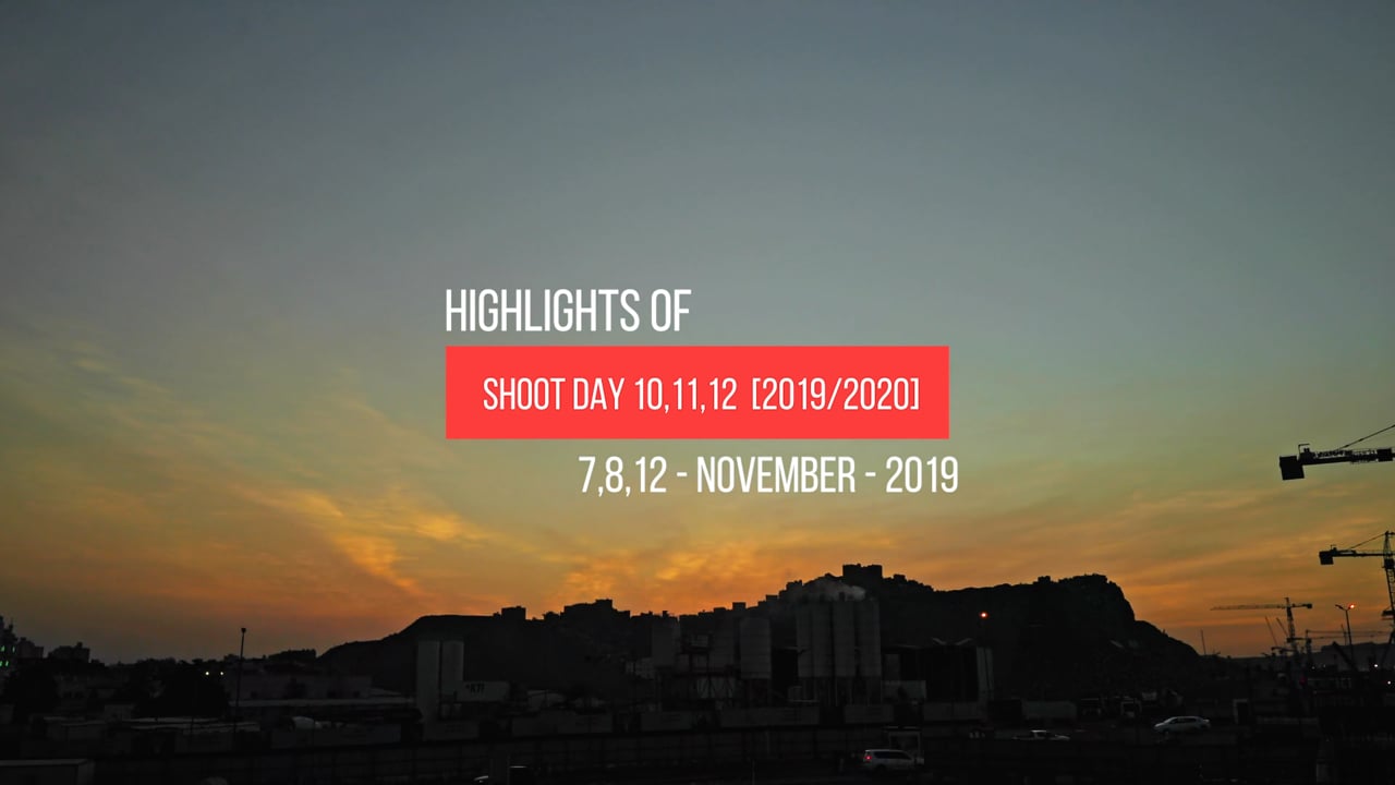 Masar_Report_Shoot Day Summary (10-11-19)
