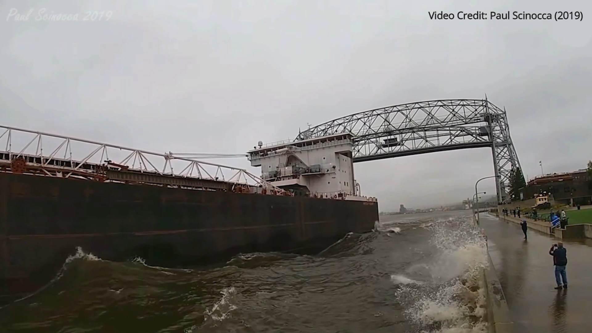 American Integrity Exiting Duluth Channel