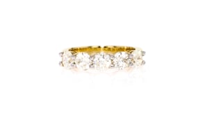 2.50 ct. t.w. Diamond Five-Stone Ring in 14kt Yellow Gold