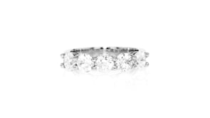 2.50 ct. t.w. Diamond Five-Stone Ring in 14kt White Gold