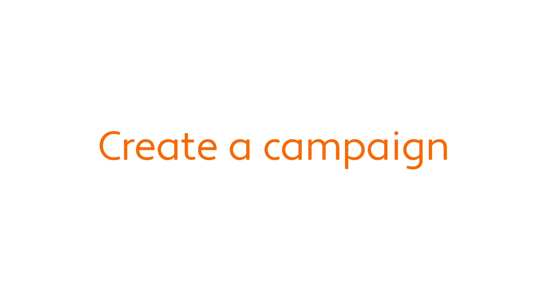 CertCapture: Create a campaign on Vimeo