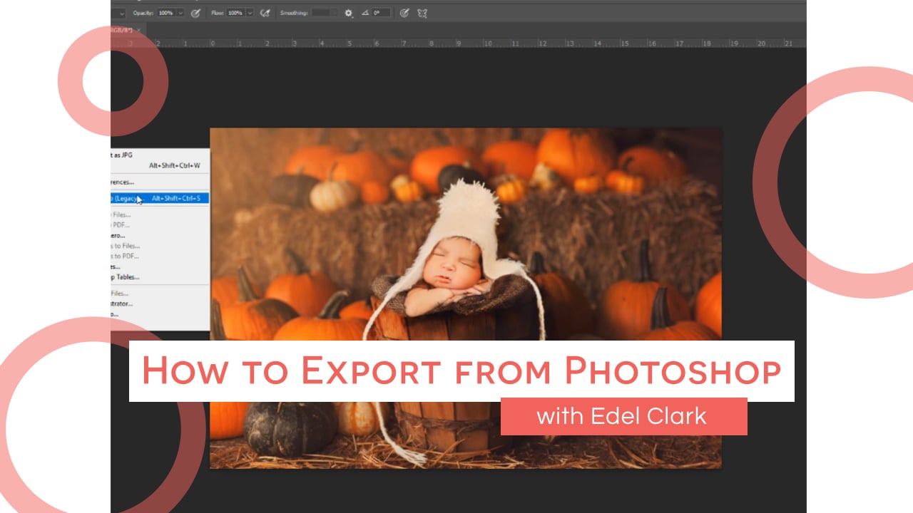 How to Export from Photoshop