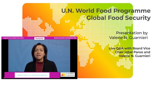 U.N. World Food Programme – Global Food Security