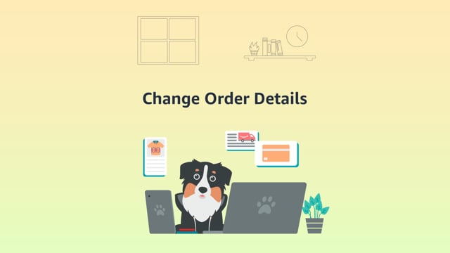 Amazon Com Help Change Your Order Information