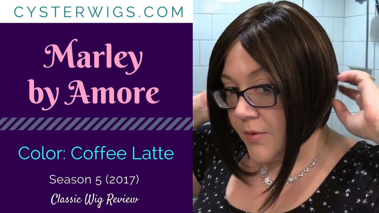 CysterWigs Wig Review Marley by Amore Color Coffee Latte S5E546 2017