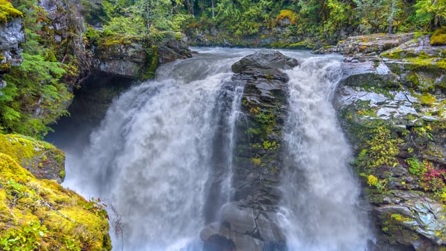 Nooksack Falls and Wells Creek, Washington State