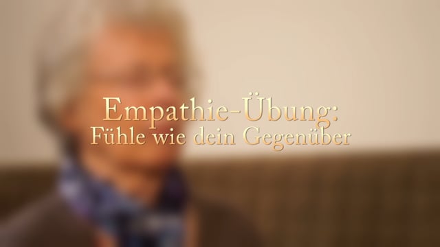 Empathie Übung für 2 Personen / 2. Teil