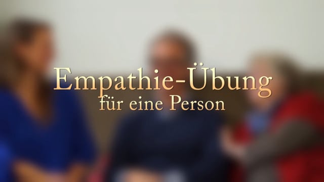 Empathie Übung für 1 Person