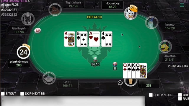 #70: Low Limit Full Ring O8