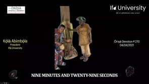 #270 Nine Minutes and Twenty-Nine Seconds