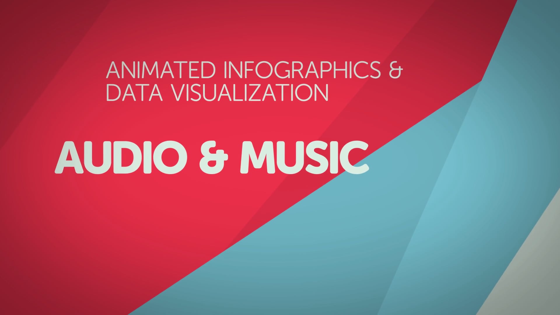 infographic animation music