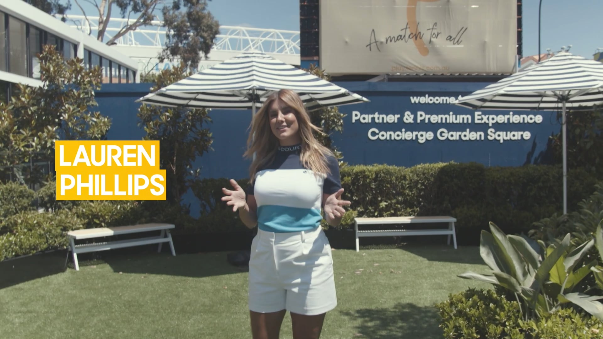 Australian Open 2021 - Premium Dining ft. Lauren Phillips on Vimeo